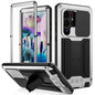 R-JUST Sliding Camera Design Waterproof Dustproof Shockproof Phone Case, For Samsung Galaxy S23 5G, For Samsung Galaxy S23+ 5G, For Samsung Galaxy S23 Ultra 5G