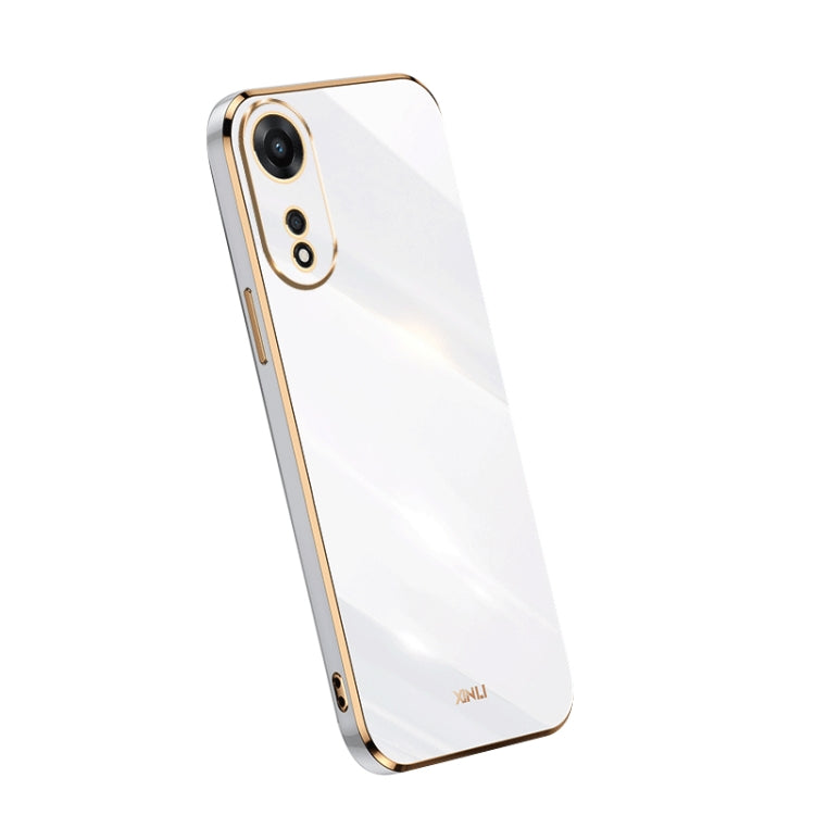 XINLI Straight Edge 6D Electroplate TPU Phone Case, For OPPO A1 Pro 5G, For Realme 10 4G, For Samsung Galaxy Note10+, For OPPO Reno9 5G, For Samsung Galaxy A54 5G, For vivo X90 Pro+, For Honor 80 SE 5G