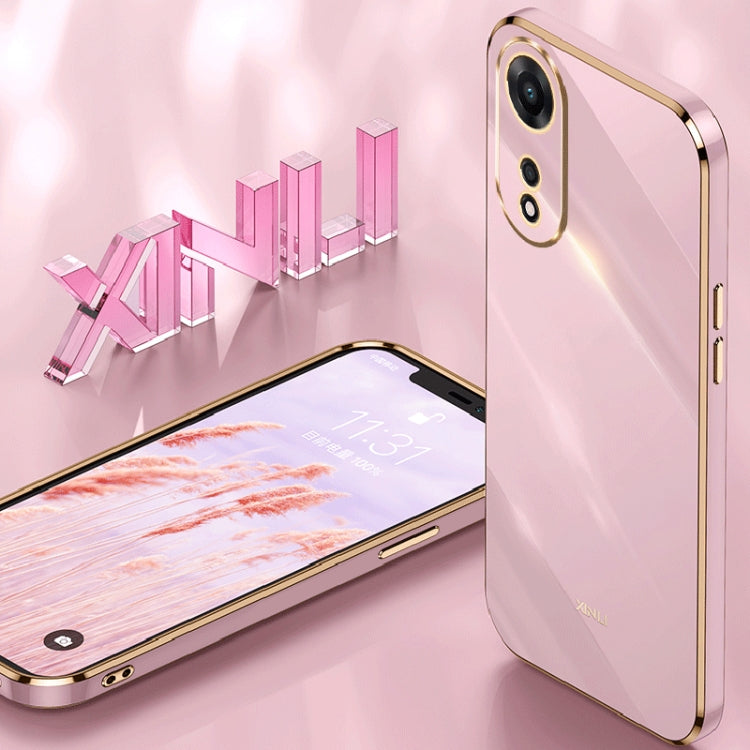 XINLI Straight Edge 6D Electroplate TPU Phone Case, For OPPO A1 Pro 5G, For Realme 10 4G, For Samsung Galaxy Note10+, For OPPO Reno9 5G, For Samsung Galaxy A54 5G, For vivo X90 Pro+, For Honor 80 SE 5G