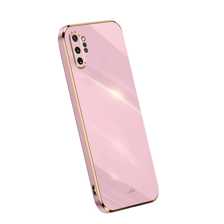 XINLI Straight Edge 6D Electroplate TPU Phone Case, For OPPO A1 Pro 5G, For Realme 10 4G, For Samsung Galaxy Note10+, For OPPO Reno9 5G, For Samsung Galaxy A54 5G, For vivo X90 Pro+, For Honor 80 SE 5G