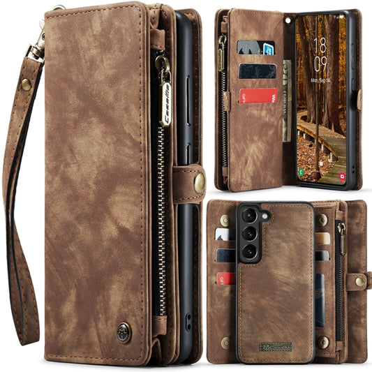 CaseMe 008 Detachable Multifunctional Leather Phone Case, For Samsung Galaxy S23 5G, For Samsung Galaxy S23+ 5G, For Samsung Galaxy S23 Ultra 5G