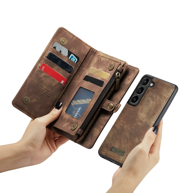 CaseMe 008 Detachable Multifunctional Leather Phone Case, For Samsung Galaxy S23 5G, For Samsung Galaxy S23+ 5G, For Samsung Galaxy S23 Ultra 5G