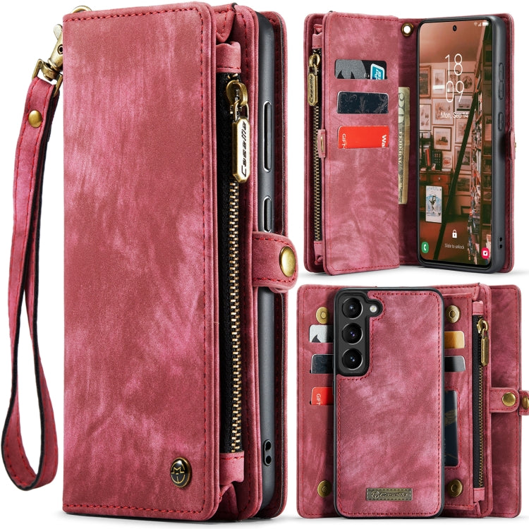 CaseMe 008 Detachable Multifunctional Leather Phone Case, For Samsung Galaxy S23 5G, For Samsung Galaxy S23+ 5G, For Samsung Galaxy S23 Ultra 5G
