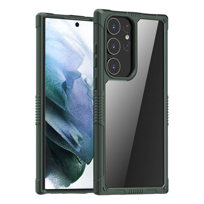 iPAKY Transparent PC + TPU Shockproof Phone Case, For Samsung Galaxy S23 5G, For Samsung Galaxy S23+ 5G, For Samsung Galaxy S23 Ultra 5G