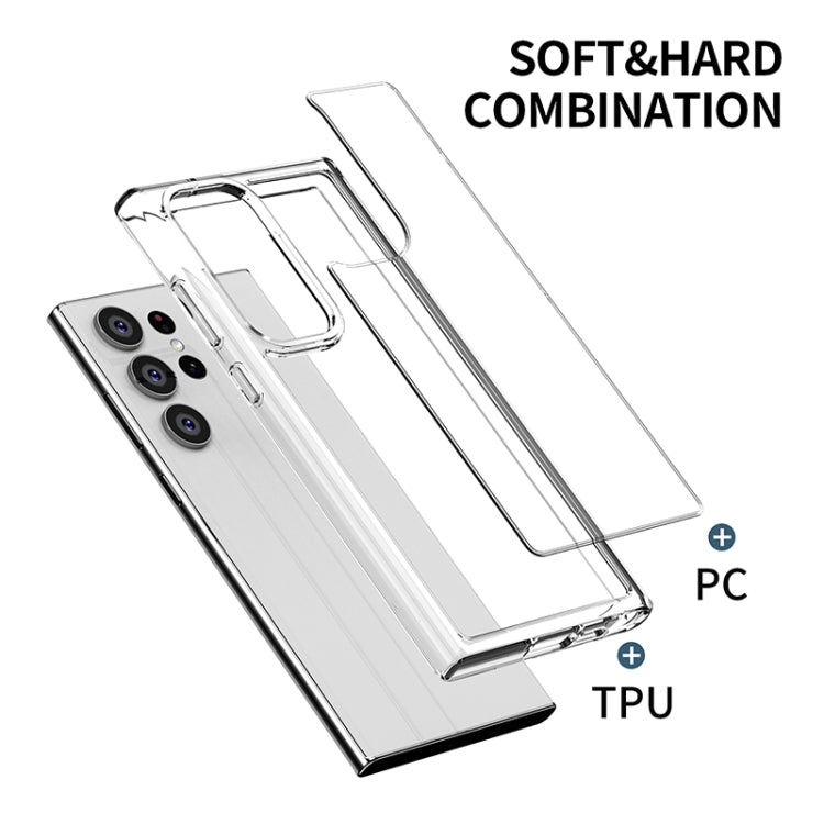 iPAKY Transparent PC + TPU Phone Case, For Samsung Galaxy S23 5G, For Samsung Galaxy S23+ 5G, For Samsung Galaxy S23 Ultra 5G