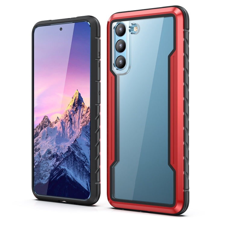 iPAKY Thunder Series Aluminum Frame + TPU Bumper + Clear PC Shockproof Phone Case, For Samsung Galaxy S23 5G, For Samsung Galaxy S22 5G, For Samsung Galaxy S22+ 5G, For Samsung Galaxy S23+ 5G