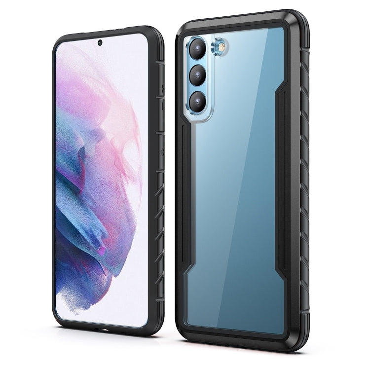 iPAKY Thunder Series Aluminum Frame + TPU Bumper + Clear PC Shockproof Phone Case, For Samsung Galaxy S23 5G, For Samsung Galaxy S22 5G, For Samsung Galaxy S22+ 5G, For Samsung Galaxy S23+ 5G