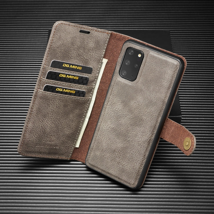 DG.MING Crazy Horse Texture Flip Detachable Magnetic Leather Case with Holder & Card Slots & Wallet, For Galaxy A31, For Galaxy A81 / Note10 lite, For Galaxy A91 / S10 Lite, For Galaxy M30S, For Galaxy M31, For Huawei P40 Lite, For Huawei P40 Pro������...