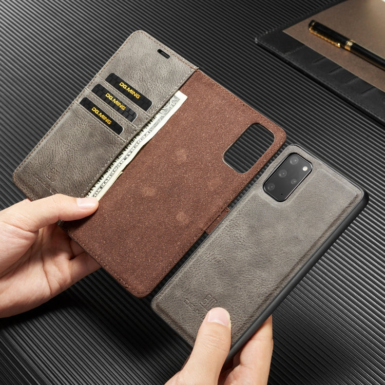 DG.MING Crazy Horse Texture Flip Detachable Magnetic Leather Case with Holder & Card Slots & Wallet, For Galaxy A31, For Galaxy A81 / Note10 lite, For Galaxy A91 / S10 Lite, For Galaxy M30S, For Galaxy M31, For Huawei P40 Lite, For Huawei P40 Pro������...
