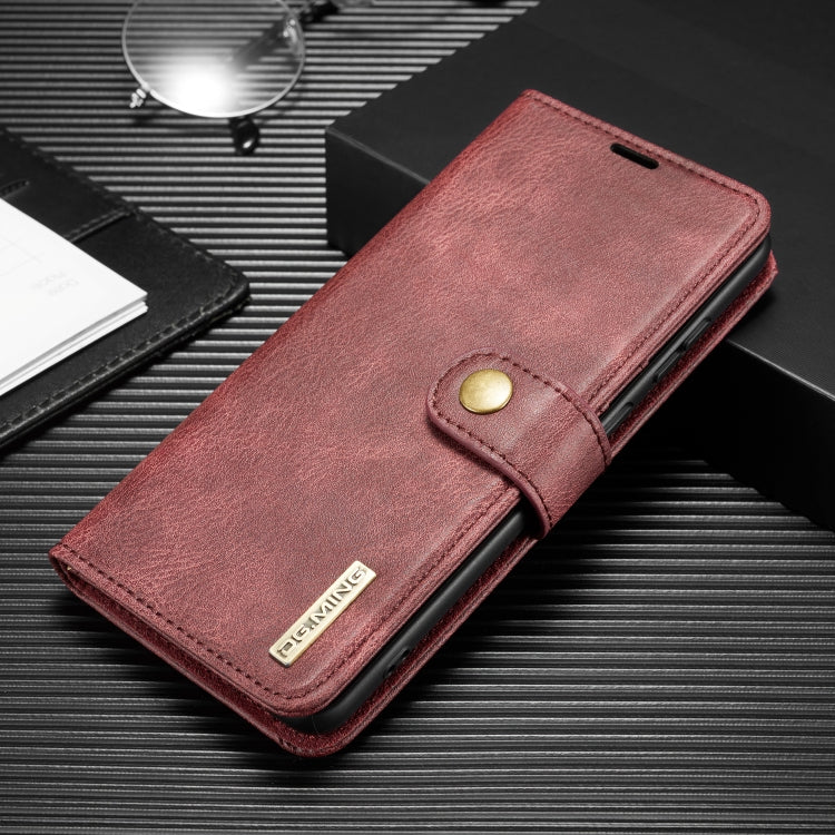 DG.MING Crazy Horse Texture Flip Detachable Magnetic Leather Case with Holder & Card Slots & Wallet, For Galaxy A31, For Galaxy A81 / Note10 lite, For Galaxy A91 / S10 Lite, For Galaxy M30S, For Galaxy M31, For Huawei P40 Lite, For Huawei P40 Pro������...