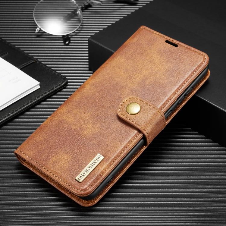 DG.MING Crazy Horse Texture Flip Detachable Magnetic Leather Case with Holder & Card Slots & Wallet, For Galaxy A31, For Galaxy A81 / Note10 lite, For Galaxy A91 / S10 Lite, For Galaxy M30S, For Galaxy M31, For Huawei P40 Lite, For Huawei P40 Pro������...