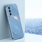 XINLI Straight Edge 6D Electroplate TPU Phone Case, For Samsung Galaxy S21 5G, For Samsung Galaxy S21+ 5G, For Samsung Galaxy S21 Ultra 5G