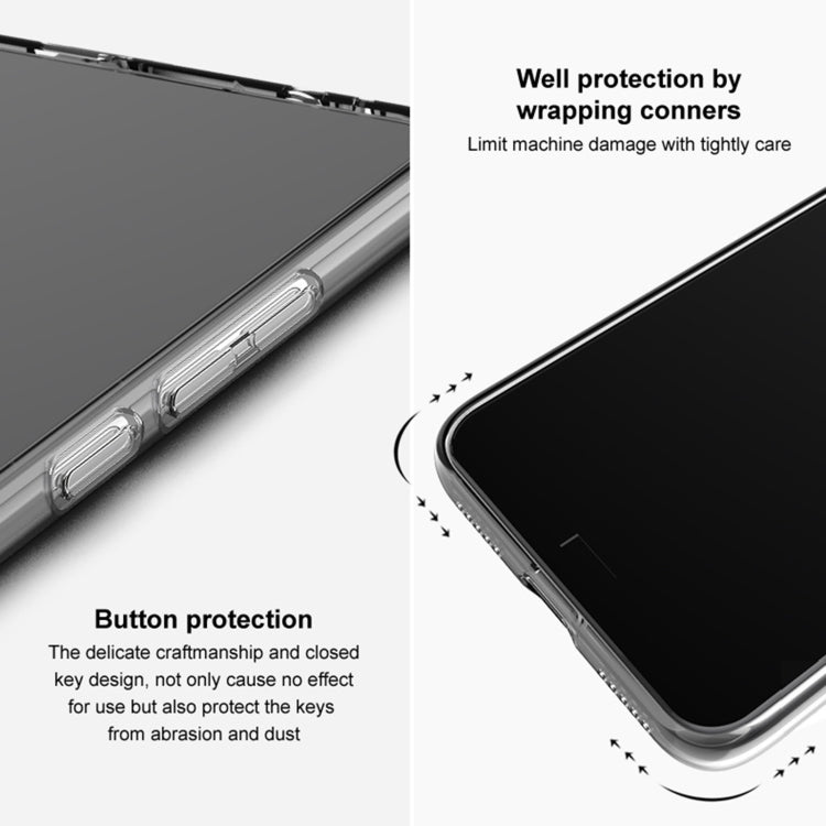 IMAK UX-10 Series Transparent Shockproof TPU Phone Case, For Xiaomi Redmi K60 5G / K60 Pro 5G / Poco F5 Pro 5G, For Xiaomi Redmi K60E 5G, For Xiaomi 13 5G, For Xiaomi 13 Pro 5G, For Motorola Moto X40 5G, For Samsung Galaxy A04e 4G����������������������...