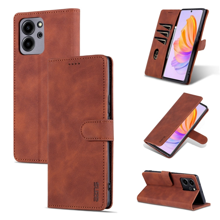AZNS Skin Feel Calf Texture Flip Leather Phone Case, For Honor 80 SE, For Samsung Galaxy A14 5G, For Samsung Galaxy A34 5G, For Samsung Galaxy A54 5G