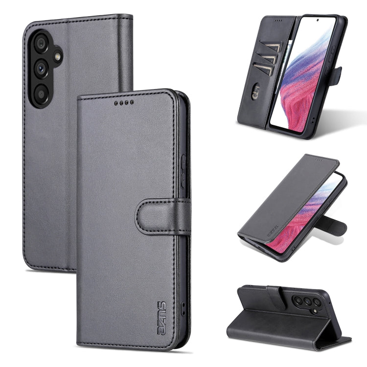 AZNS Skin Feel Calf Texture Flip Leather Phone Case, For Honor 80 SE, For Samsung Galaxy A14 5G, For Samsung Galaxy A34 5G, For Samsung Galaxy A54 5G