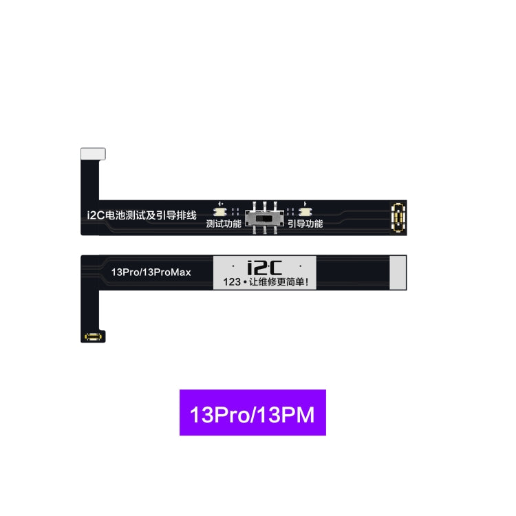 i2C Battery Boot Strap Test Flex Cable, For iPhone 5 SE / 6s / 6 Plus / 6s Plus / 7 / 7 Plus, For iPhone 8 / 8 Plus / X / XR / XS / XS Max / 11 Pro / 11 Pro Max, For iPhone 11 / SE2, For iPhone 12 mini / 12 / 12 Pro / 12 Pro Max / SE3������������������...