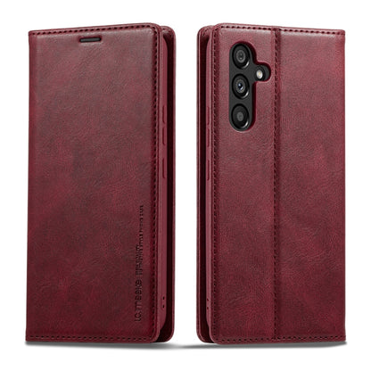 LC.IMEEKE RFID Anti-theft Leather Phone Case, For Samsung Galaxy A54 5G