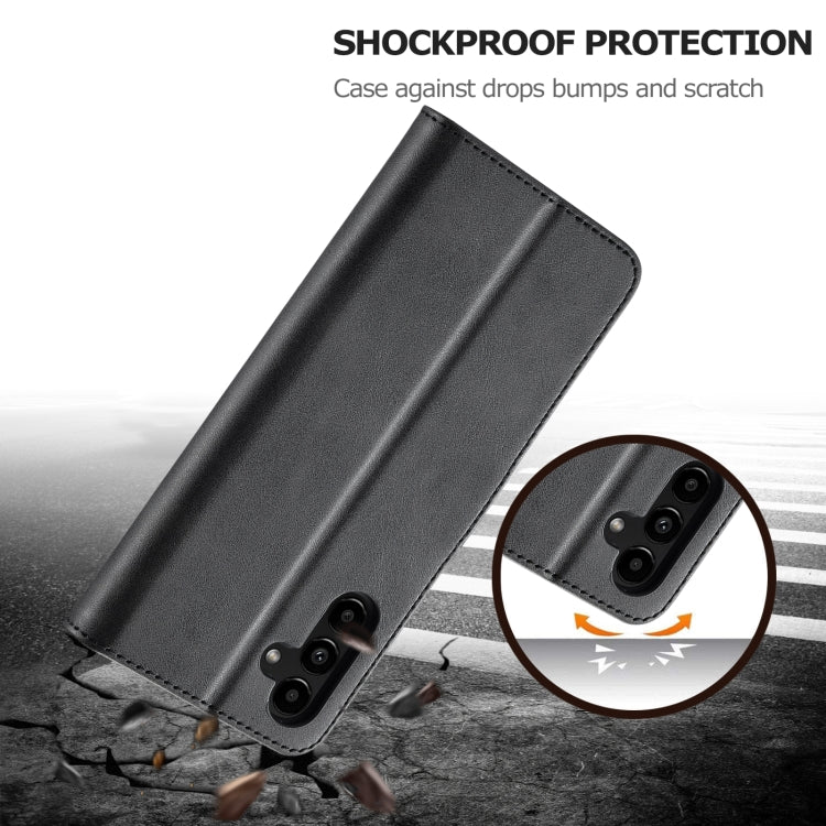 LC.IMEEKE Calf Texture Leather Phone Case, For Samsung Galaxy A34 5G