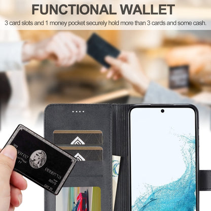 LC.IMEEKE Calf Texture Leather Phone Case, For Samsung Galaxy A34 5G