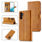 LC.IMEEKE Calf Texture Leather Phone Case, For Samsung Galaxy A34 5G