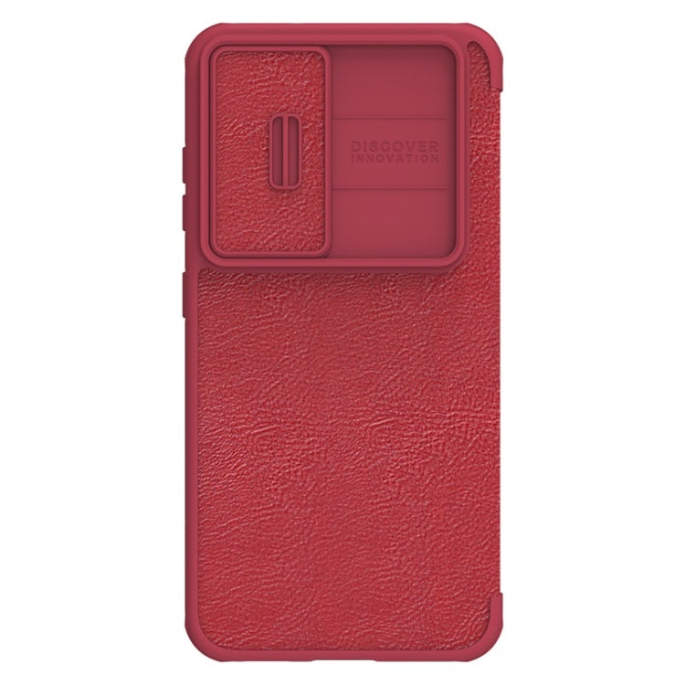 NILLKIN QIN Series Pro Sliding Camera Cover Design Leather Phone Case, For Samsung Galaxy S23 5G, For Samsung Galaxy S23+ 5G, For Samsung Galaxy S23 Ultra 5G