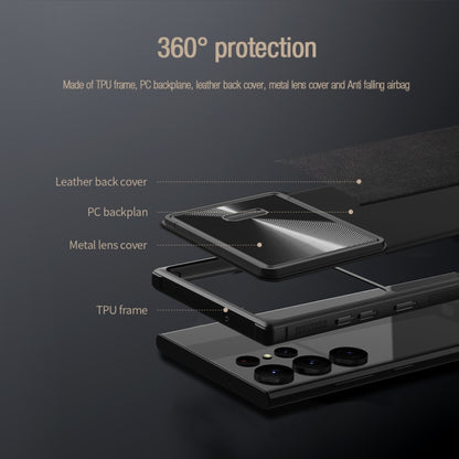 NILLKIN PC + TPU Phone Case, For Samsung Galaxy S23 Ultra 5G