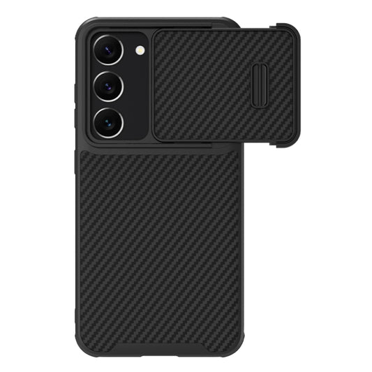 NILLKIN Synthetic Fiber Camshield Phone Case, For Samsung Galaxy S23+ 5G, For Samsung Galaxy S23 Ultra 5G