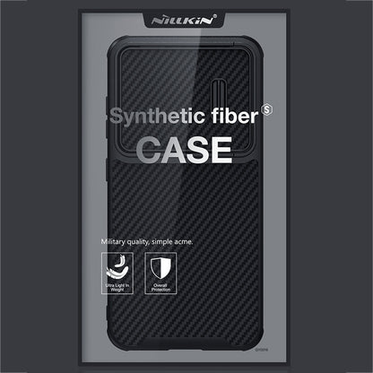 NILLKIN Synthetic Fiber Camshield Phone Case, For Samsung Galaxy S23+ 5G, For Samsung Galaxy S23 Ultra 5G