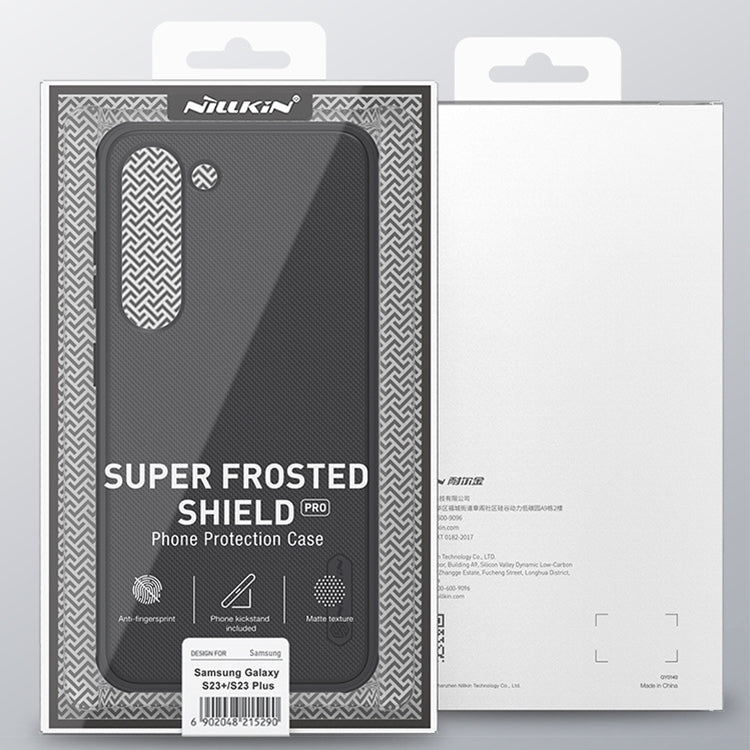 NILLKIN Super Frosted Shield Pro PC + TPU Phone Case, For Samsung Galaxy S23+ 5G