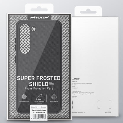 NILLKIN Super Frosted Shield Pro PC + TPU Phone Case, For Samsung Galaxy S23+ 5G