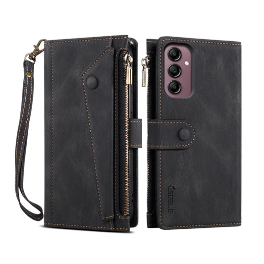 Retro Frosted RFID Flip Leather Phone Case, For Samsung Galaxy A54 5G, For Samsung Galaxy A14 5G