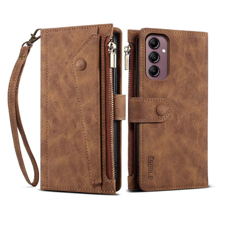 Retro Frosted RFID Flip Leather Phone Case, For Samsung Galaxy A54 5G, For Samsung Galaxy A14 5G