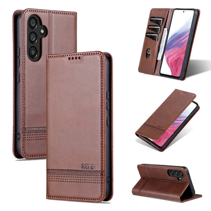 AZNS Magnetic Calf Texture Flip Leather Phone Case, For Samsung Galaxy A34 5G, For Samsung Galaxy A54 5G