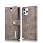 DG.MING Crazy Horse Texture Detachable Magnetic Leather Case, For iPhone 12/12 Pro, For iPhone 12 Pro Max, For Samsung Galaxy S23 5G, For Samsung Galaxy S23+ 5G, For Samsung Galaxy S23 Ultra 5G