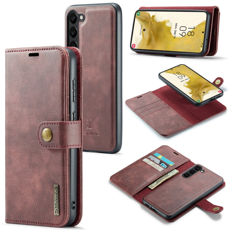 DG.MING Crazy Horse Texture Detachable Magnetic Leather Case, For iPhone 12/12 Pro, For iPhone 12 Pro Max, For Samsung Galaxy S23 5G, For Samsung Galaxy S23+ 5G, For Samsung Galaxy S23 Ultra 5G