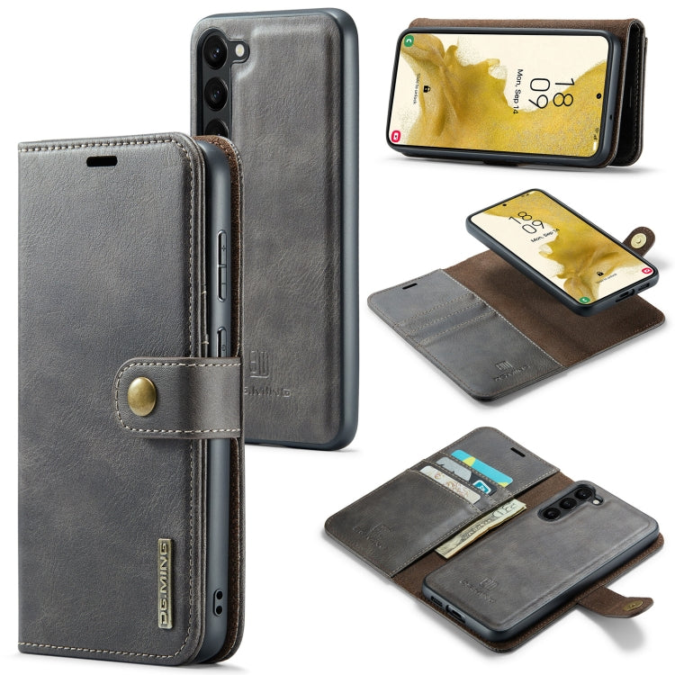 DG.MING Crazy Horse Texture Detachable Magnetic Leather Case, For iPhone 12/12 Pro, For iPhone 12 Pro Max, For Samsung Galaxy S23 5G, For Samsung Galaxy S23+ 5G, For Samsung Galaxy S23 Ultra 5G