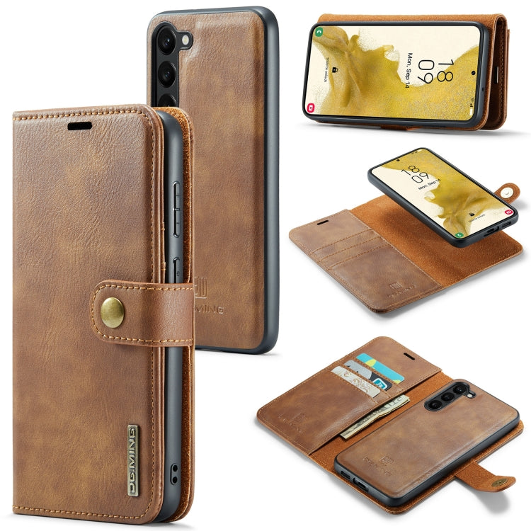 DG.MING Crazy Horse Texture Detachable Magnetic Leather Case, For iPhone 12/12 Pro, For iPhone 12 Pro Max, For Samsung Galaxy S23 5G, For Samsung Galaxy S23+ 5G, For Samsung Galaxy S23 Ultra 5G
