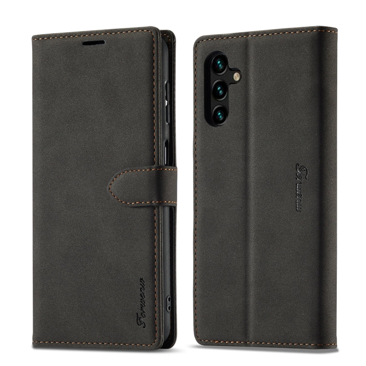 Forwenw F1 Series Matte Strong Magnetism Leather Phone Case, For Samsung Galaxy S23 Ultra 5G, For Samsung Galaxy A14 5G, For Samsung Galaxy A54 5G, For iPhone 14, For iPhone 14 Plus, For iPhone 14 Pro, For iPhone 14 Pro Max