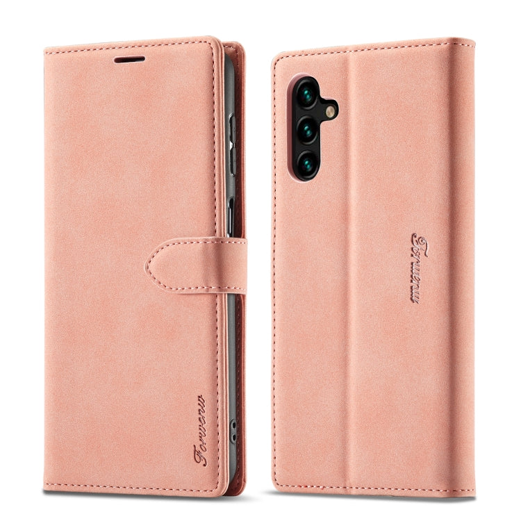Forwenw F1 Series Matte Strong Magnetism Leather Phone Case, For Samsung Galaxy S23 Ultra 5G, For Samsung Galaxy A14 5G, For Samsung Galaxy A54 5G, For iPhone 14, For iPhone 14 Plus, For iPhone 14 Pro, For iPhone 14 Pro Max