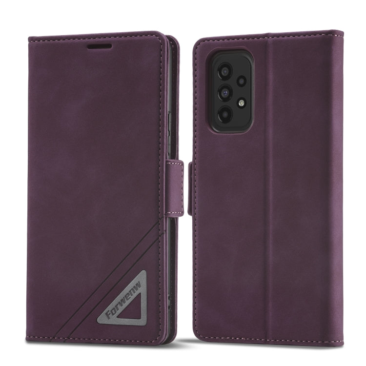 Forwenw F3 Series Dual-side Buckle Leather Phone Case, For Samsung Galaxy A14 5G, For Samsung Galaxy A54 5G