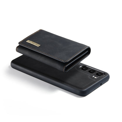 DG.MING M1 Series 3-Fold Multi Card Wallet + Magnetic Phone Case, For Samsung Galaxy S23 5G, For Samsung Galaxy S23+ 5G, For Samsung Galaxy S23 Ultra 5G