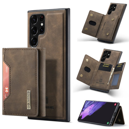 DG.MING M2 Series 3-Fold Multi Card Bag + Magnetic Phone Case, For Samsung Galaxy S23 5G, For Samsung Galaxy S23+ 5G, For Samsung Galaxy S23 Ultra 5G
