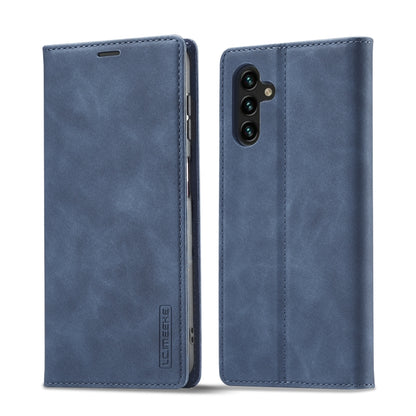 LC.IMEEKE Strong Magnetism Microfiber Leather Phone Case, For Samsung Galaxy A14 4G / 5G