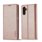 LC.IMEEKE Strong Magnetism Microfiber Leather Phone Case, For Samsung Galaxy A14 4G / 5G