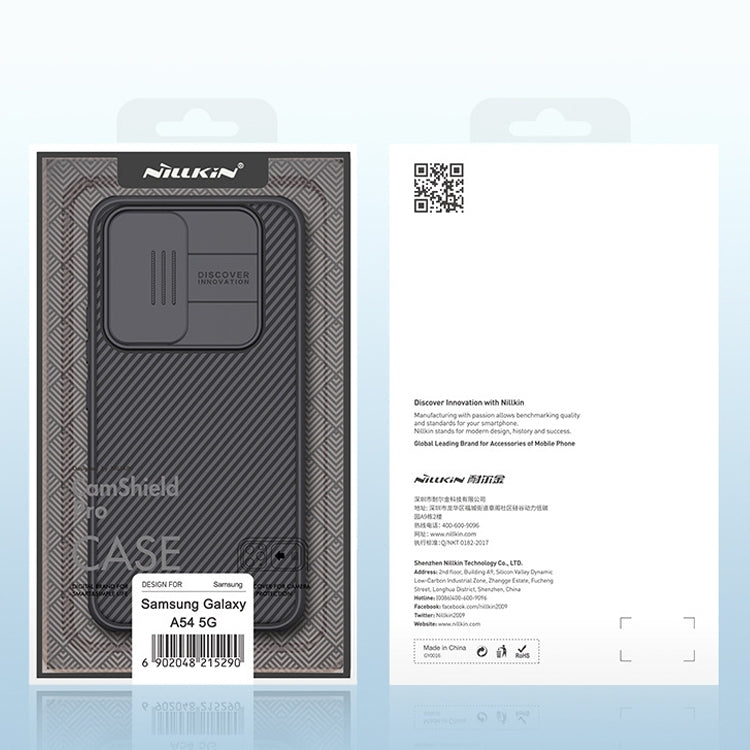 NILLKIN Black Mirror Pro Series Camshield PC Phone Case, For Samsung Galaxy A54 5G