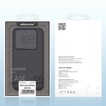 NILLKIN Black Mirror Pro Series Camshield PC Phone Case, For Samsung Galaxy A54 5G