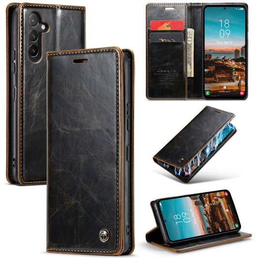 CaseMe 003 Crazy Horse Texture Leather Phone Case, For Samsung Galaxy A34 5G, For Samsung Galaxy A54 5G