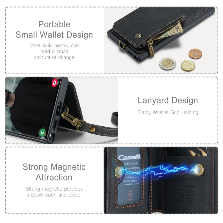 CaseMe C20 Multifunctional RFID Leather Phone Case, For Samsung Galaxy A14 5G, For Samsung Galaxy A33, For Samsung Galaxy A34 5G, For Samsung Galaxy A53, For Samsung Galaxy A54 5G, For Samsung Galaxy A73, For Samsung Galaxy S23 5G����������������������...