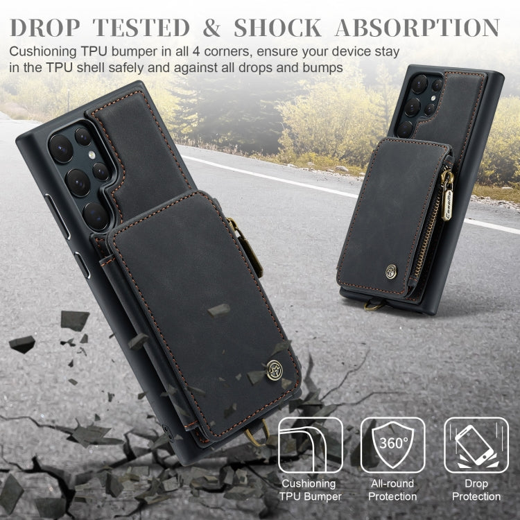 CaseMe C20 Multifunctional RFID Leather Phone Case, For Samsung Galaxy A14 5G, For Samsung Galaxy A33, For Samsung Galaxy A34 5G, For Samsung Galaxy A53, For Samsung Galaxy A54 5G, For Samsung Galaxy A73, For Samsung Galaxy S23 5G����������������������...