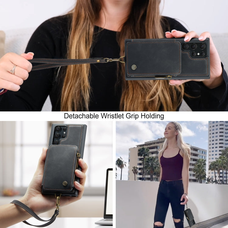 CaseMe C20 Multifunctional RFID Leather Phone Case, For Samsung Galaxy A14 5G, For Samsung Galaxy A33, For Samsung Galaxy A34 5G, For Samsung Galaxy A53, For Samsung Galaxy A54 5G, For Samsung Galaxy A73, For Samsung Galaxy S23 5G����������������������...